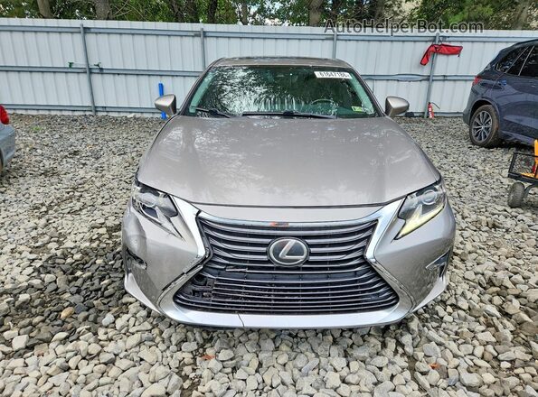58ABK1GG4JU083264 2018 LEXUS ES Gray Front view
