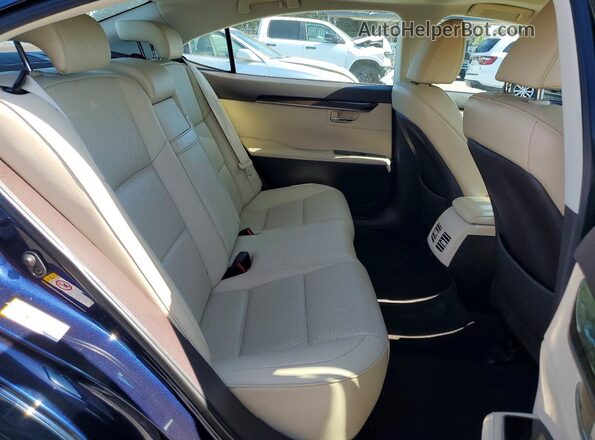 58ABK1GG9GU009248 2016 LEXUS ES Blue Հետևի նստատեղերի տեսք