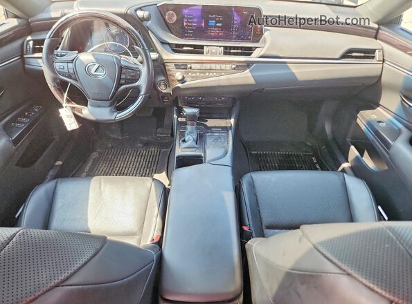 58AD11D11MU007761 2021 LEXUS ES Black Առջևի վահանակի տեսք