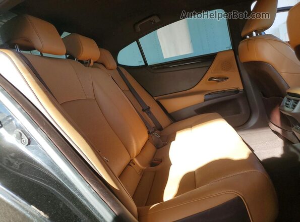 58AD11D18MU003268 2021 LEXUS ES Black Rear seats view