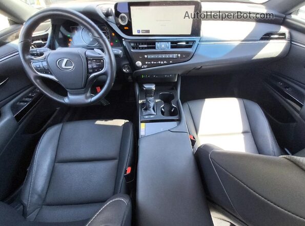 58ADA1C18SU060620 2025 LEXUS ES Black Dashboard view
