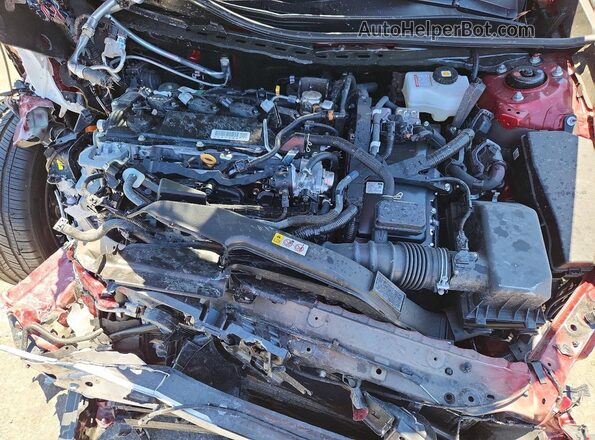 58ADA1C1XSU067567 2025 LEXUS ES Red Widok wnętrza z tyłu