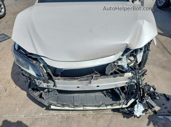 58ADZ1B13LU061329 2020 LEXUS ES White Widok wnętrza z tyłu