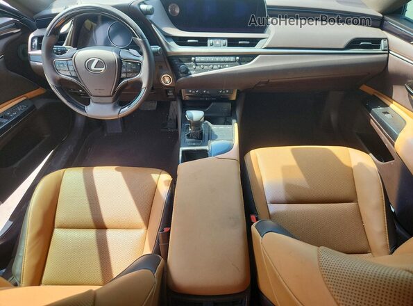 58ADZ1B13LU061329 2020 LEXUS ES White Widok deski rozdzielczej