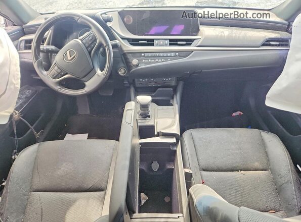 58ADZ1B14MU085818 2021 LEXUS ES Black წინა პანელის ხედი