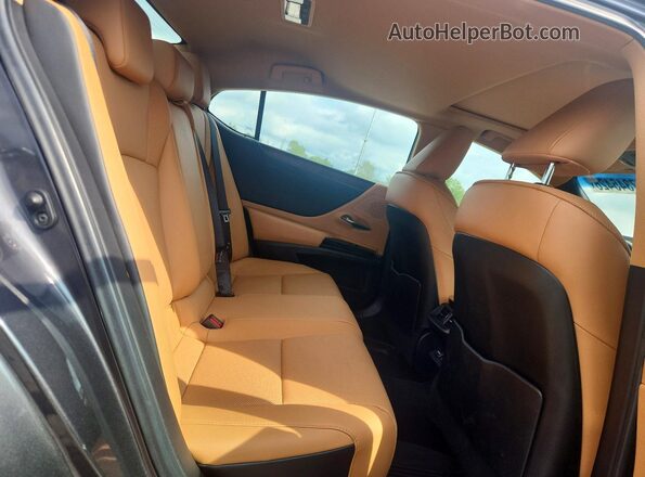 58ADZ1B14PU143978 2023 LEXUS ES Gray Vista de los asientos traseros