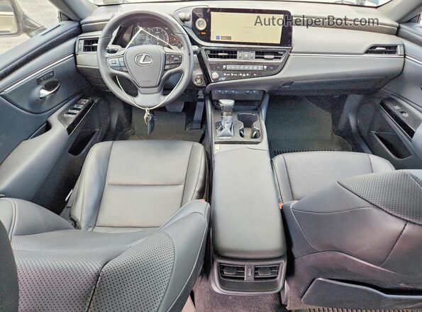 58ADZ1B14RU162047 2024 LEXUS ES Black Widok deski rozdzielczej