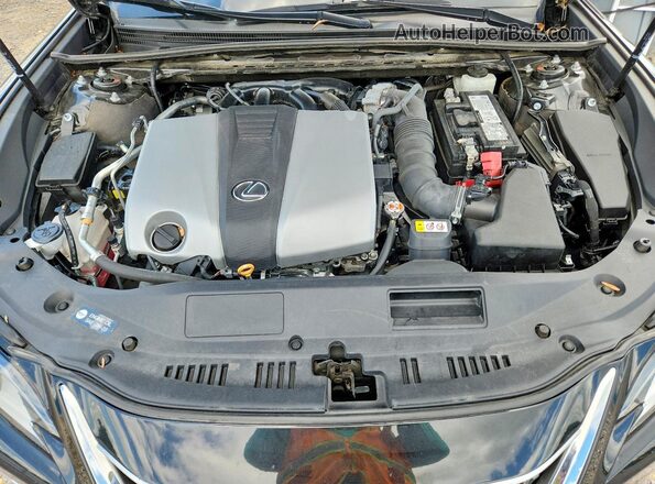58ADZ1B14RU162047 2024 LEXUS ES Black Widok wnętrza z tyłu