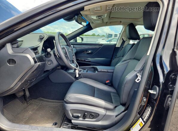 58ADZ1B14RU162047 2024 LEXUS ES Black Widok wnętrza z przodu