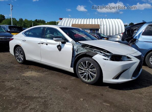 58ADZ1B16MU085559 2021 LEXUS ES Белый Передняя правая четверть