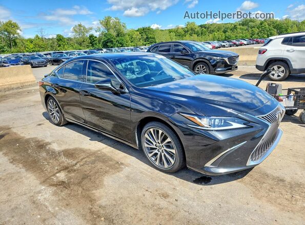 58ADZ1B18MU109991 2021 LEXUS ES Black Przód prawy