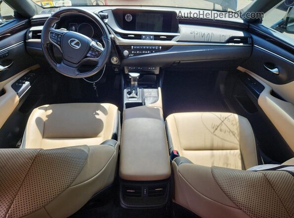 58ADZ1B18MU109991 2021 LEXUS ES Black Widok deski rozdzielczej