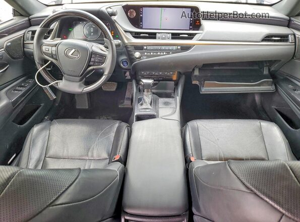 58AEA1C15MU004643 2021 LEXUS ES Black Առջևի վահանակի տեսք