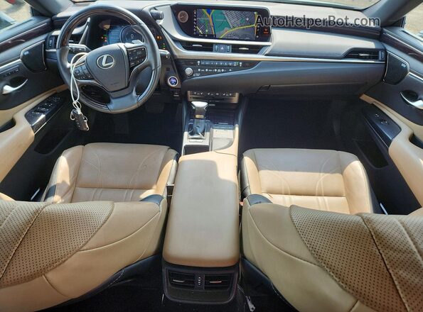 58AEA1C1XMU006159 2021 LEXUS ES Green წინა პანელის ხედი