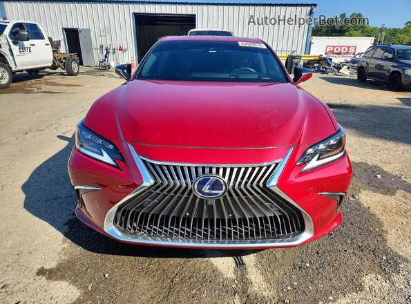 58AF21B19LU012357 2020 LEXUS ES Red Вид спереду