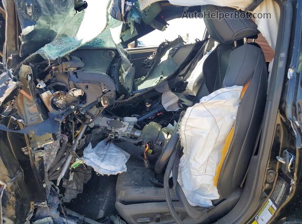 58AGZ1B19LU070582 2020 LEXUS ES Черный Вид салона спереди