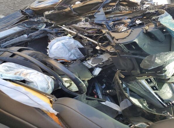 58AGZ1B19LU070582 2020 LEXUS ES Черный Вид панели приборов