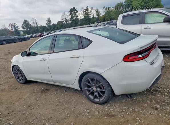 1C3CDFAA5GD577514 2016 DODGE DART White Trasero derecho