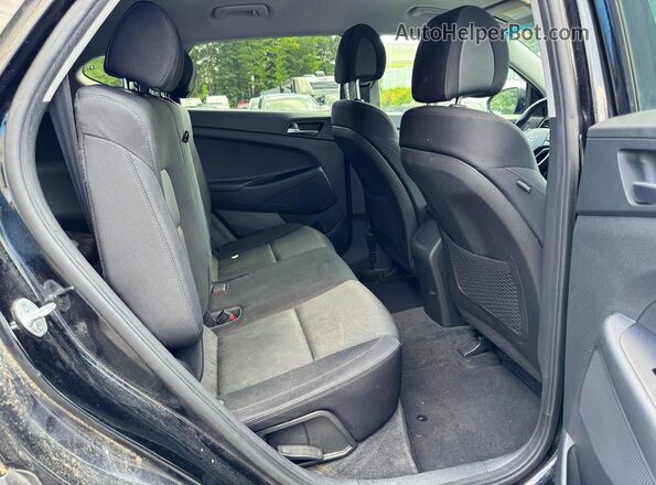 KM8J3CA25GU149712 2016 HYUNDAI TUCSON Black Widok zestawu wskaźników