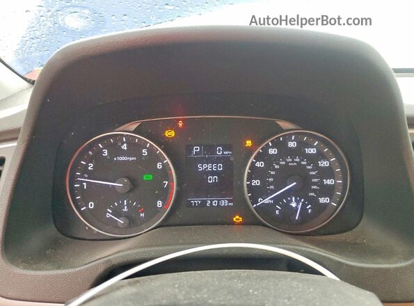 5NPD84LF3HH063559 2017 HYUNDAI ELANTRA Blue Vista de los asientos traseros