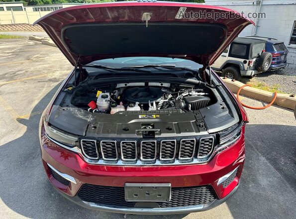 1C4RJYB62R8519053 2024 JEEP GRAND Red Vista del cuadro de instrumentos