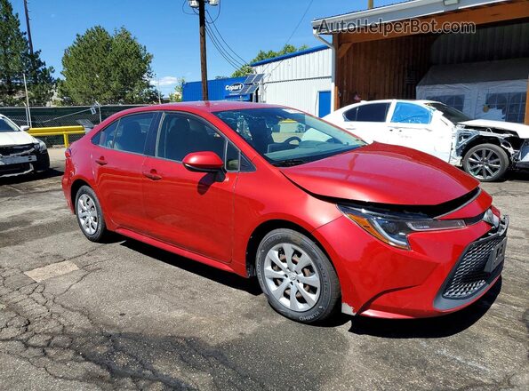 JTDEPRAE9LJ040107 2020 TOYOTA COROLLA Red Front view