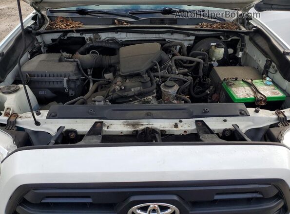 5TFRX5GN0GX064669 2016 TOYOTA TACOMA White Widok komory silnika