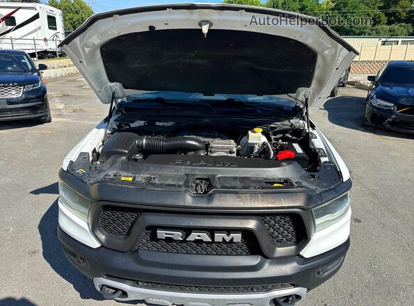 1C6SRFLT2MN763337 2021 RAM 1500 White Vista del cuadro de instrumentos