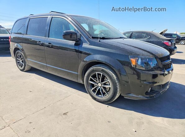 2C4RDGEGXKR595782 2019 DODGE CARAVAN Black წინა ხედი