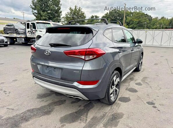 KM8J3CA24HU554624 2017 HYUNDAI TUCSON Black Front right