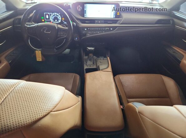 JTHB21B19K2002981 2019 LEXUS ES Maroon Вид щитка приладів
