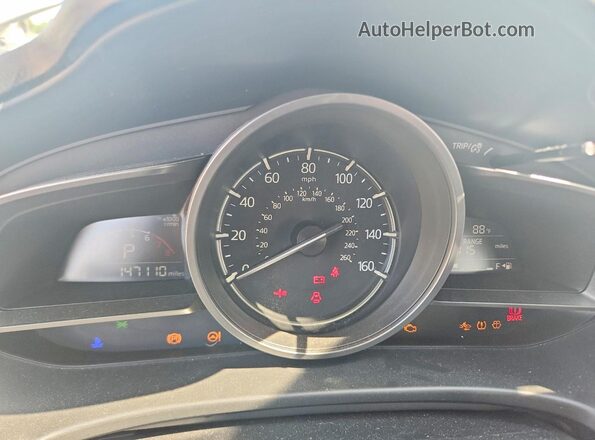 3MZBN1V35JM205845 2018 MAZDA 3 Серебряный Вид задних сидений