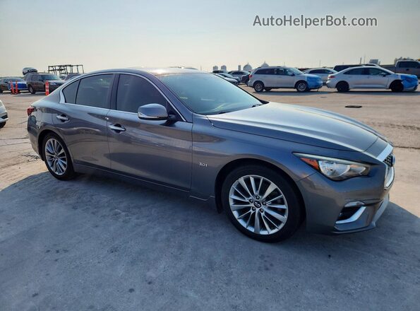 JN1EV7AP1JM352352 2018 INFINITI Q50 Gray Front view