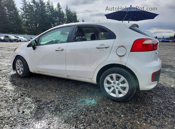 KNADM5A39G6648503 2016 KIA RIO White Tył prawy