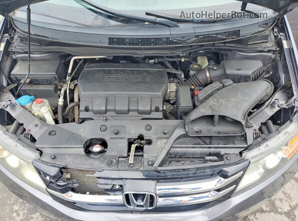 5FNRL5H21HB017369 2017 HONDA ODYSSEY Gray ძრავის განყოფილების ხედი