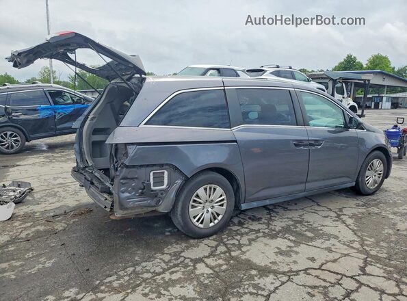5FNRL5H21HB017369 2017 HONDA ODYSSEY Gray უკანა მარჯვენა