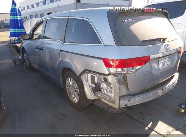 5FNRL5H27HB017439 2017 HONDA ODYSSEY Silver Задня ліва чверть