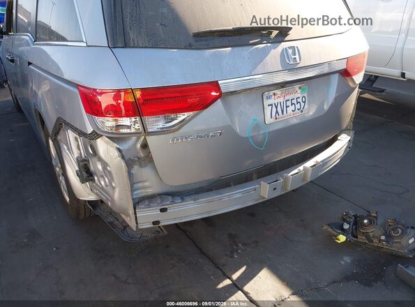 5FNRL5H27HB017439 2017 HONDA ODYSSEY Silver 