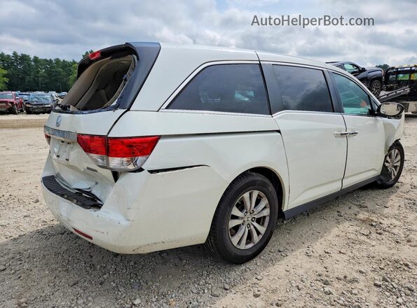 5FNRL5H33GB046704 2016 HONDA ODYSSEY White Trasero derecho