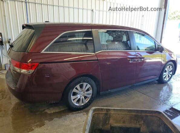 5FNRL5H35HB026679 2017 HONDA ODYSSEY Burgundy Rear right