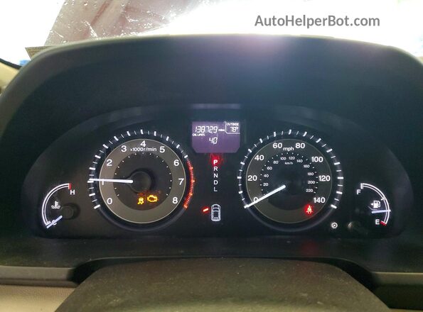 5FNRL5H35HB026679 2017 HONDA ODYSSEY Burgundy Instrument cluster view