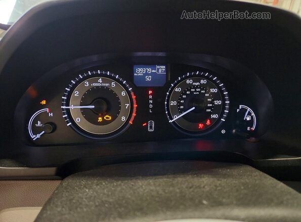 5FNRL5H4XGB107359 2016 HONDA ODYSSEY Серый Вид щитка приборов