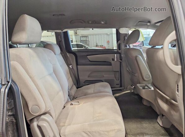 5FNRL5H4XGB107359 2016 HONDA ODYSSEY Серый Вид задней части салона