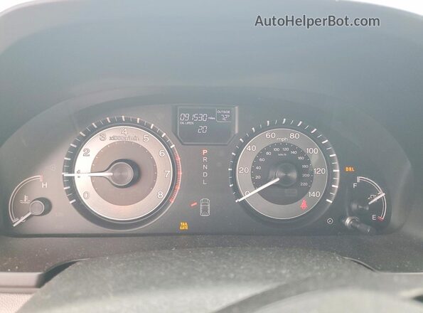 5FNRL5H60GB021544 2016 HONDA ODYSSEY Gray Vista del cuadro de instrumentos