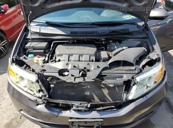 5FNRL5H64GB032210 2016 HONDA ODYSSEY Gray Շարժիչի բաժամունքի տեսք