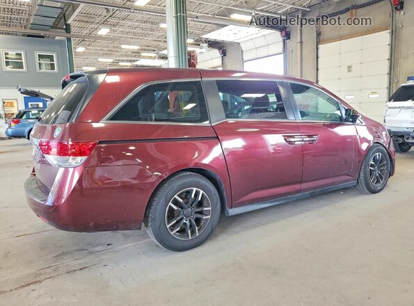 5FNRL5H67GB049583 2016 HONDA ODYSSEY Maroon Trasero derecho