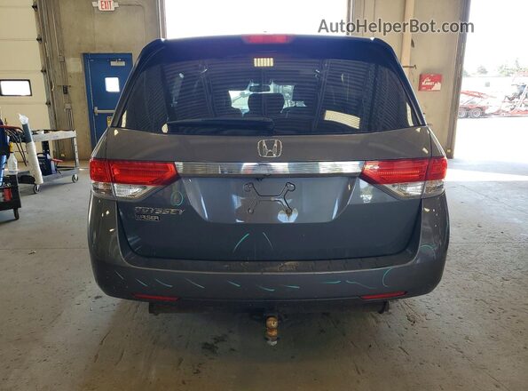 5FNRL5H68GB032209 2016 HONDA ODYSSEY Gray Vista trasera