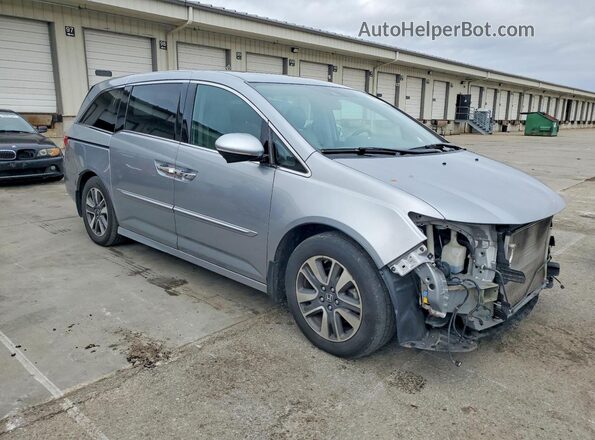 5FNRL5H91GB009154 2016 HONDA ODYSSEY Серебряный Передняя правая четверть