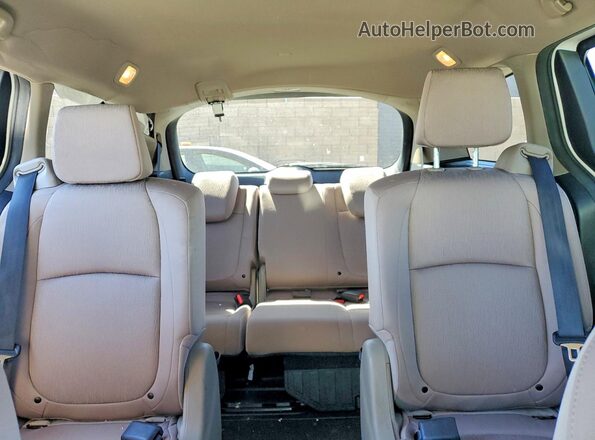 5FNRL6H20MB006119 2021 HONDA ODYSSEY White Вид задніх сидінь