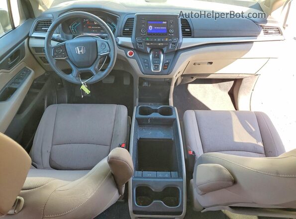 5FNRL6H20MB006119 2021 HONDA ODYSSEY White Вид панелі приладів